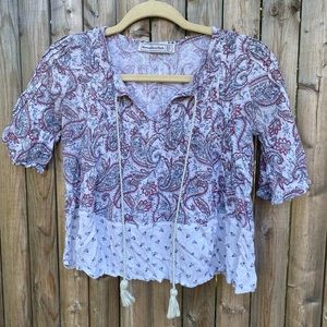 Abercrombie & Fitch Women’s Boho Flowy Top Size XS